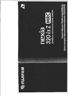 Fujifilm Nexia 320 ix Zoom-MRC manual. Camera Instructions.